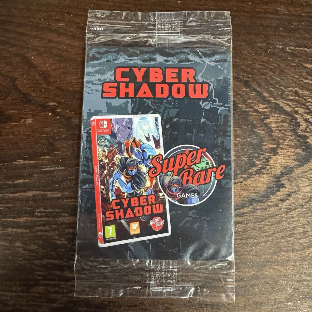 New Cyber Shadow Trading Card Booster Pack Super Rare Games SRG 128 Sealed